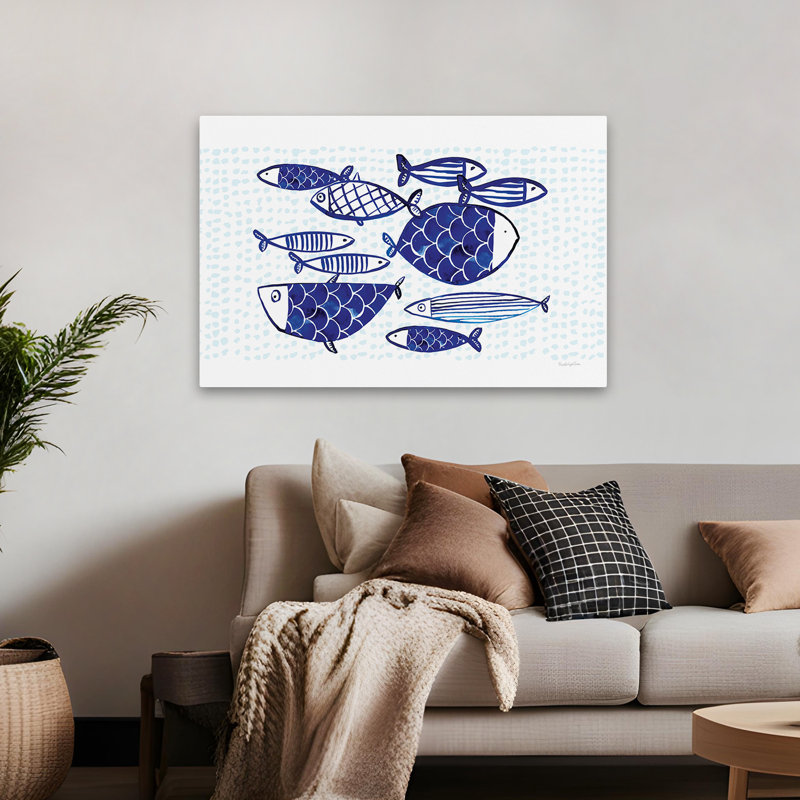 Animals Coastal - Fish IV, 32" H x 48" W