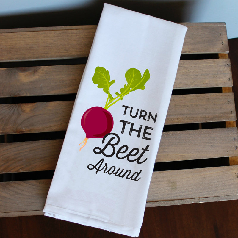 Tournez le chiffons de la betterave autour
