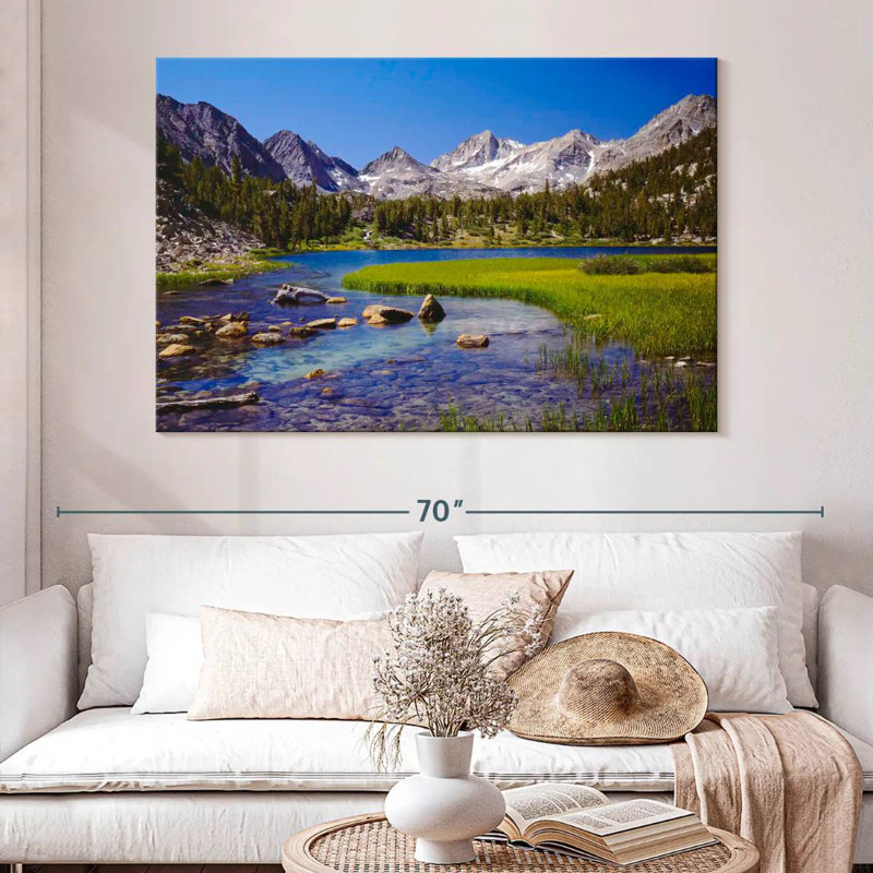 Alvord Rocky Alpine Basin, 34" H x 51" W