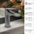 Single-Hole Single-handle Bathroom Faucet with Drain Assembly-86637653