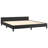 Singhai vidaXL Platform Bed Frame, Slats Support, No Mattress, Faux Leather-466228046-466228080