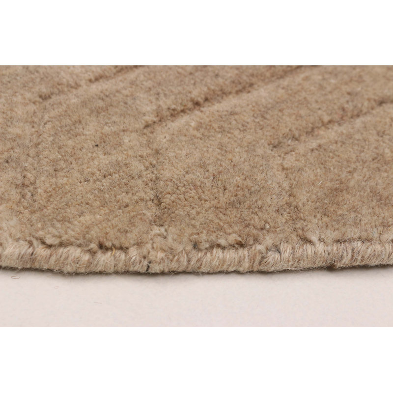 Tapis brun clair Kashkuli 5 pi 4 po x 5 pi 4 po Gabbeh