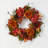 Fall Ranunculus Hydrangea and Berries Autumn Wreath