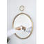 Miroir mural circulaire, miroir décoratif