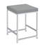 Tabouret de coiffeuse carré rembourré