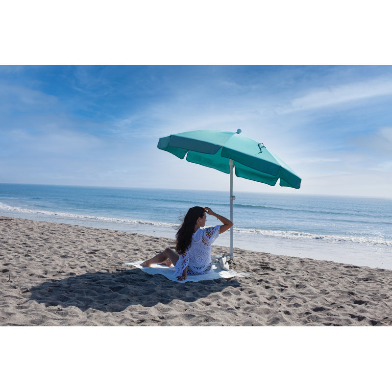 Larkste 78.000'' Beach Umbrella, Sea Spray