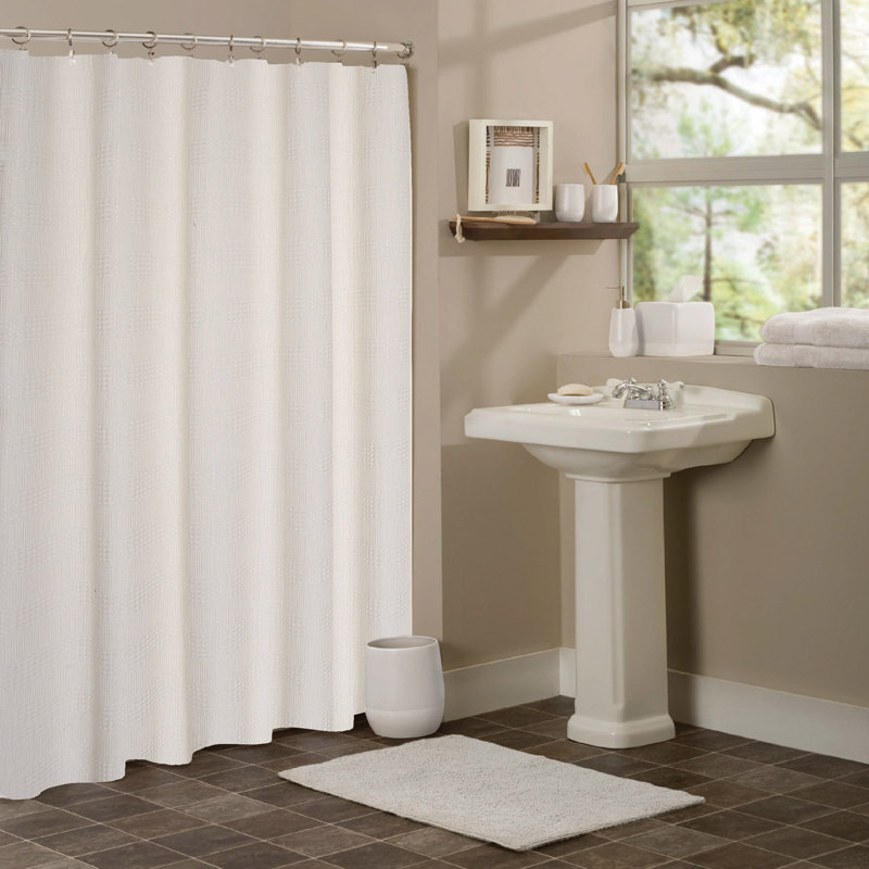Forysthe Shower Curtain, Ivory