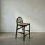 Peter Upholstered Stool with Solid Wood Frame