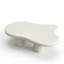 Table basse crème nuage de 48,4 pouces