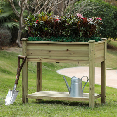 Tod Wood Raised Garden Bed
