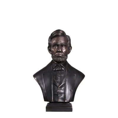 Statue buste Abraham Lincoln