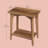 2-Tier Side Table, Small Rectangular End Table-756316410
