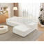Canapé modulaire confort en nuage de style chenille élégant salon