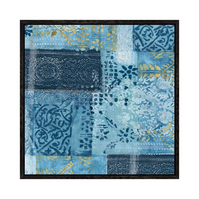 Alhambra II Indigo - Print on Canvas