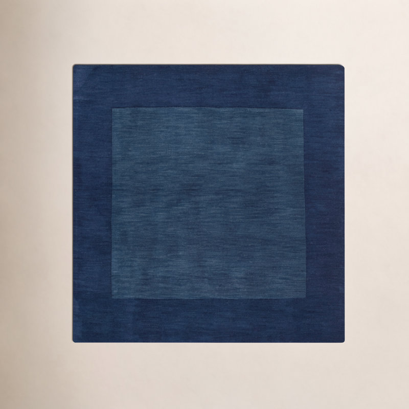 Dolma Hand Loomed Wool Rug, Square 8'