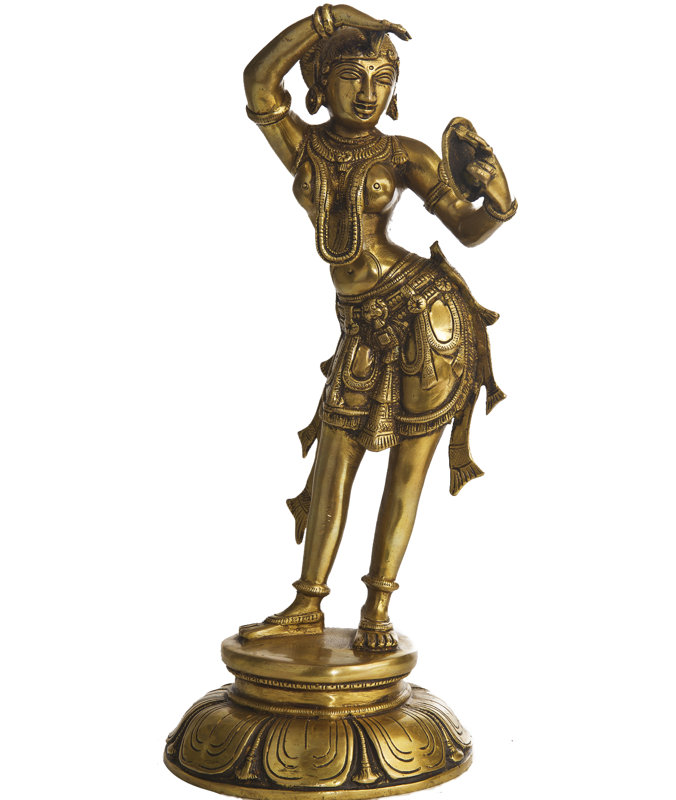 Figurine Shringar-Rata Nayika (de Khajuraho)