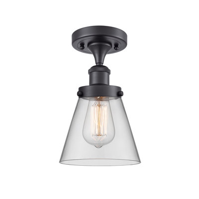 Plafonnier semi-encastré 1 lumière Wilmoth