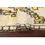 Tapis tribal marocain oriental noué à la main 4 x 8