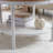 Vintage Brown Round Farmhouse Coffee Table, 2-Tier Storage-603608885-572233947