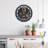 Desk wooden Clock Round 10 inches with Real Moving Gears (Transformable into a Wall Clock - detachable base) Canada Collection-1049897947