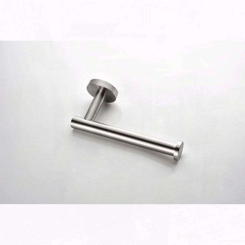 6-Piece Stainless Steel Bathroom Towel Rack Set – Wall Mount, Brushed Nickel