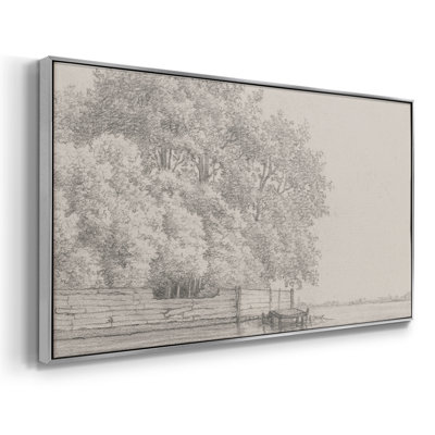 Série paysage - MLV - Toile tendue avec châssis encadré - Prêt à être accroché