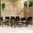 Lindasue Wicker Patio Dining Set with Rectangular Table-683049828-694791475-694791486