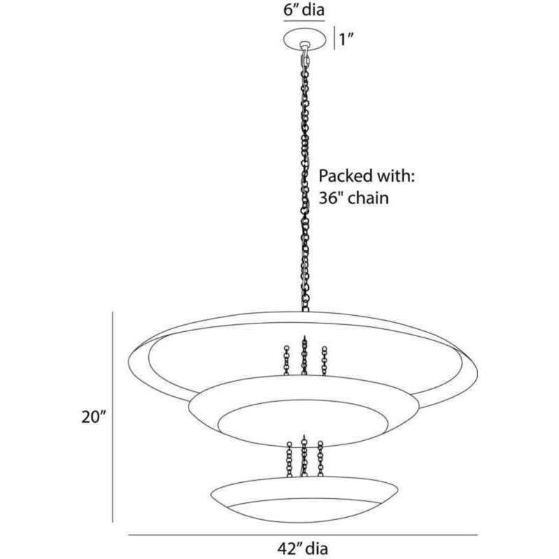 Florko 6 - Light Chandelier