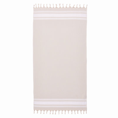 Hammam 100% Cotton Beach Towel Single