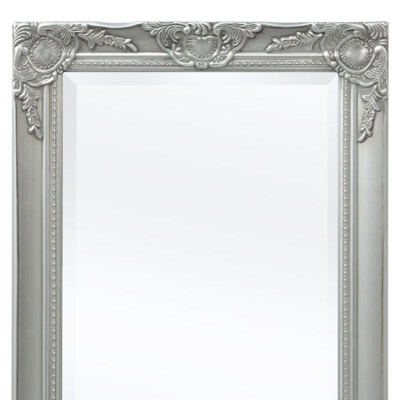 Miroir mural Miroir de salle de bain, 39,40 po x 19,70 po, Argent