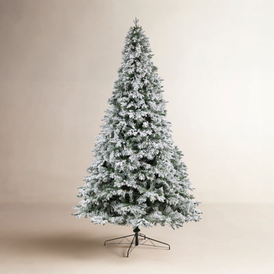 Lighted Artificial Pine Christmas Tree