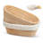 Kook Oval Banneton Bread Proofing Baskets With Linen Liners, Set Of 2, 9.8