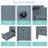 30" Freestanding Single Bathroom Vanity with Ceramic Sink, Soft-Close Doors, 3 Drawers, Adjustable Interior Shelf, Easy Assembly-758277117