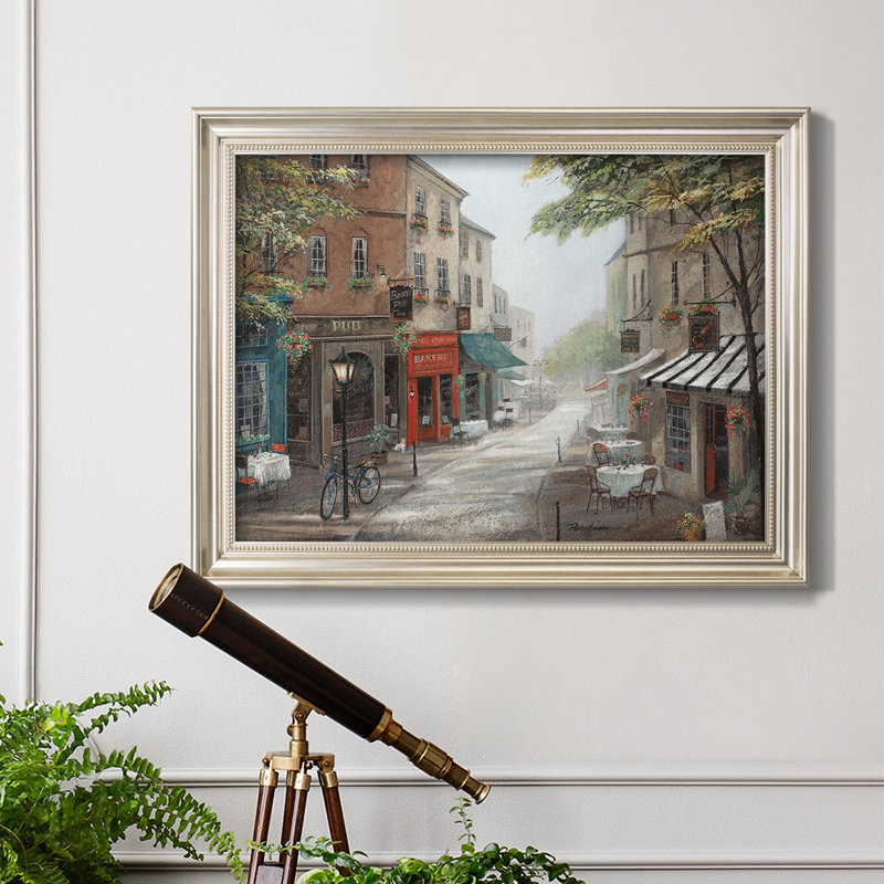 Rue's Bakery - reproduction d'art sur toile, L 25 po x H 21 po