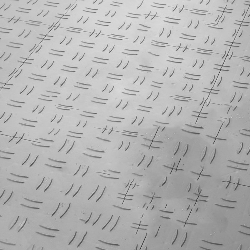 Garage Tiles Interlocking, 30.5 x 30.5 x 1.35 Cm Garage Floor Covering Tiles, Non-Slip Double-Sided Texture Garage Flooring Tiles, for Garages, Basements, Repair Shops, Silver