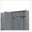Grand lit escamotable mural avec placard, gris-1351773165