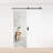 LAZ Top Mount Sturdy Sliding Barn Door Hardware Kit-49602927