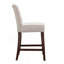 Tabouret de comptoir touffeté
