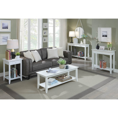 Table de bout avec rangement Carbin