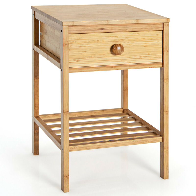Table de bout avec rangement Dashae