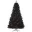 Sapin de Noël artificiel illuminé 7 pi avec branches réalistes et 1346 pointes, style Halloween