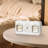 Daily Flip Tabletop Alarm Clock with Calendar-1485425699