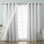 Paire de rideaux obscurcissant Tulle-20452293-20297538