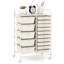Rebrilliant 15 Drawer Rolling Organizer Cart Utility Storage Tools Scrapbook Paper Multi-use-2081541934
