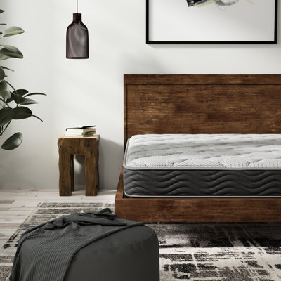 8 Inch Firm Queen - Size Mattress With Individually Encased Coils And Adaptive Soothing Foam Layers, Good Motion Separation Performance, Edge To Support Integrity, Breathable Construction For A Cool