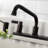 Kingston Brass NuvoFusion Two-Handle 2-Hole 8" Centerset Kitchen Faucet-33092111
