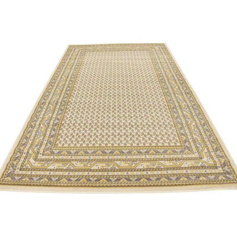 Swinson Geometric Indoor Rug, Rectangle 4'1" x 6'1"