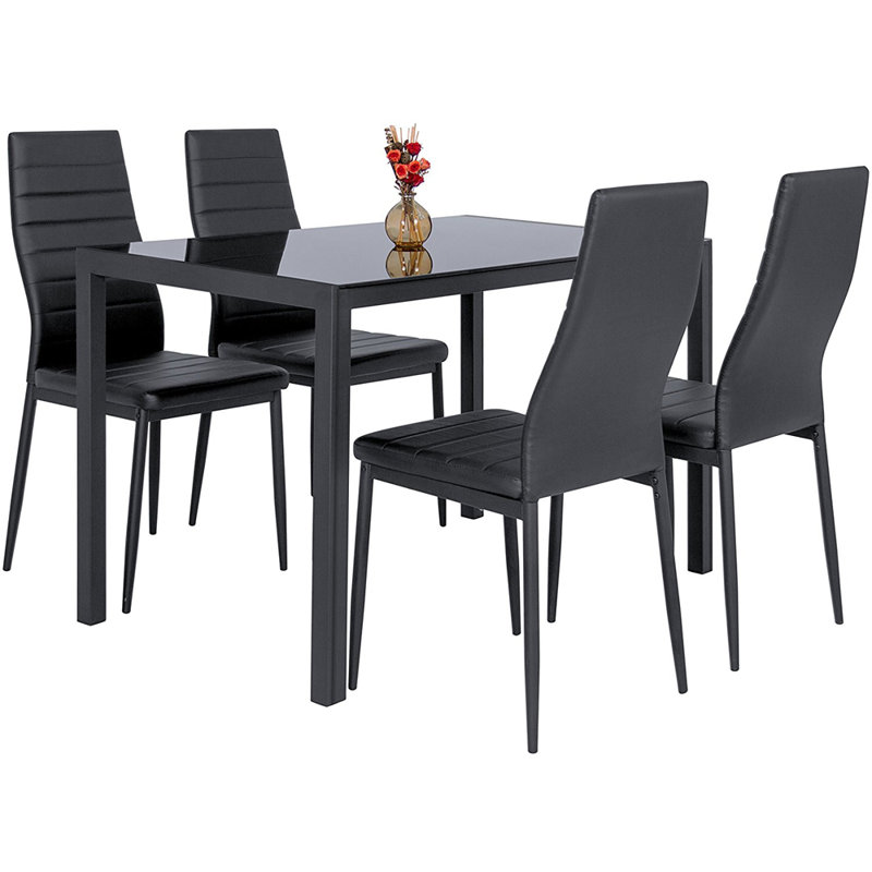 6 - Person Dining Set, 75cm H x 80cm L x 120cm W