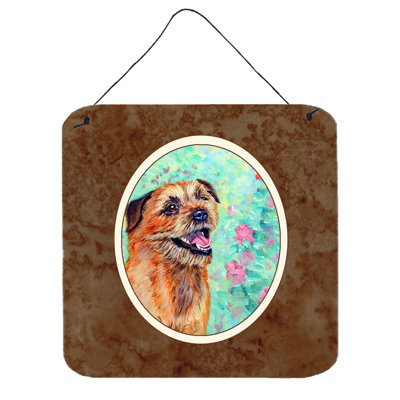Décoration murale terrier border
