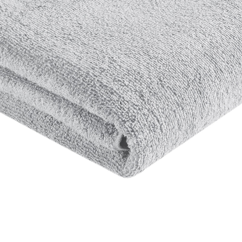 100% Cotton Quick Dry 12 Piece Bath Towel Set, Gray